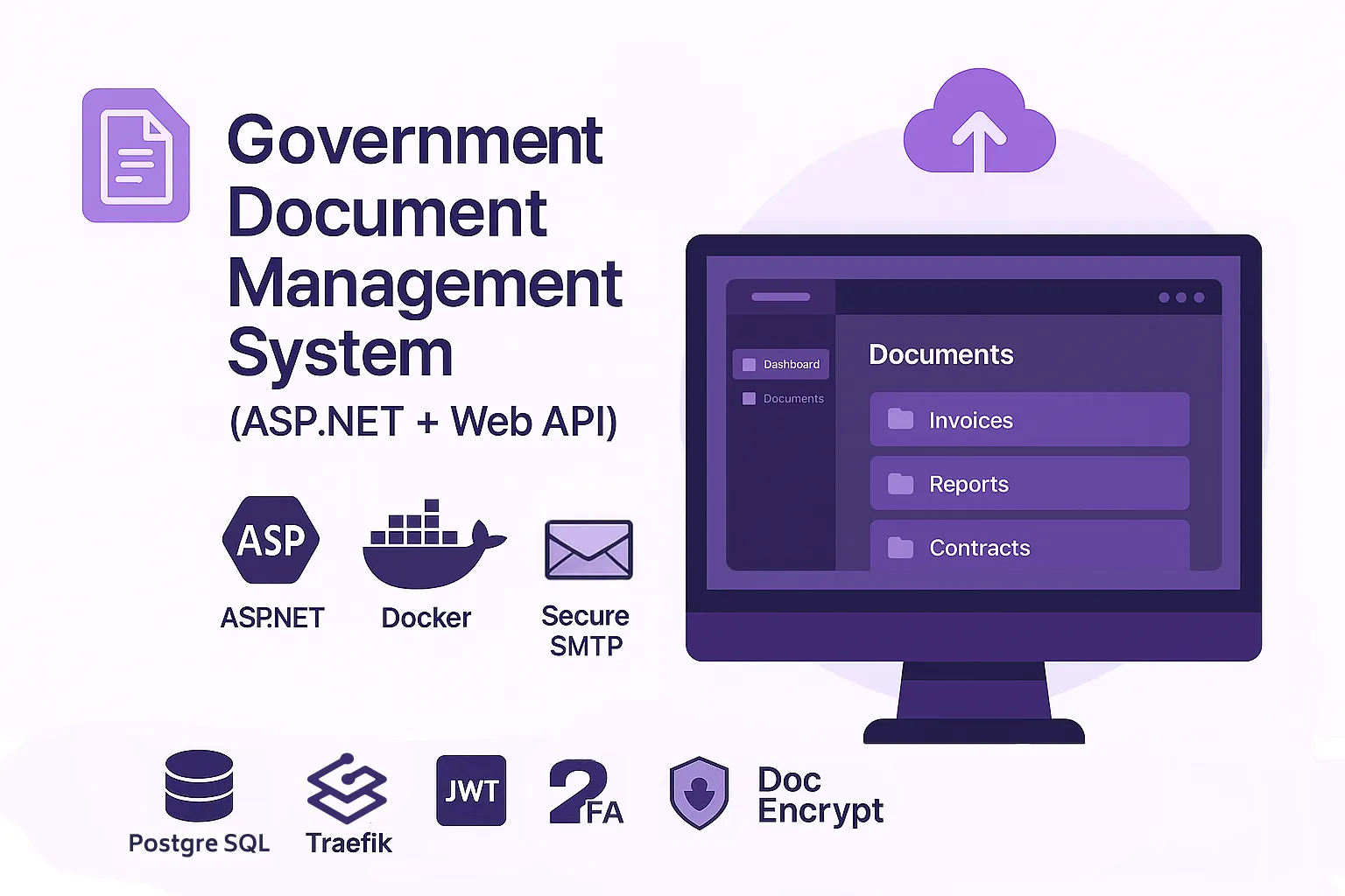Cover image for project: Government Document Management System