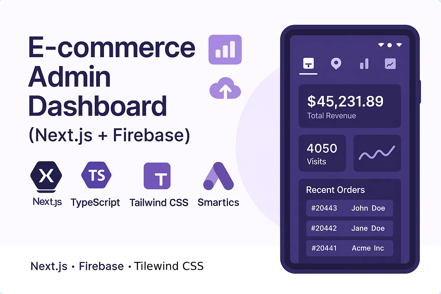 Cover image for project: Dashboard – Admin Panel